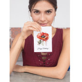 Kleurige Bloesem, op maat gemaakt Briefkaart