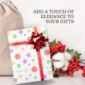 Kleurige Cute Bloemige Ontwerp Cadeaus  Cadeaupapier