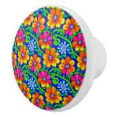 kleurige Floral Keramische Knop (Rechts)