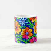  kleurige Floral Koffiemok (Center)