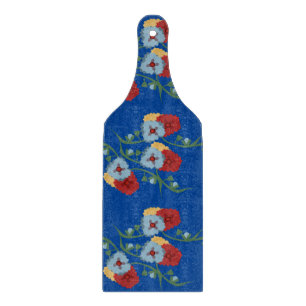  kleurige Folk Florals  botanische chemicaliën Snijplank