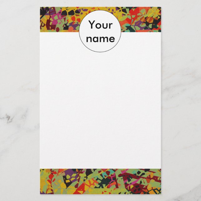 Kleurige gaten textuur (Voorkant)