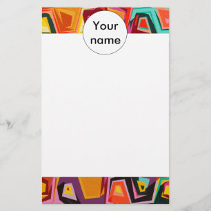 Kleurige gaten textuur briefpapier