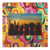 Kleurige gaten textuur kubus (Rechts)