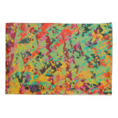 Kleurige gaten textuur kussensloop (Achterkant)