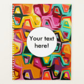 Kleurige gaten textuur planner (Voorkant)