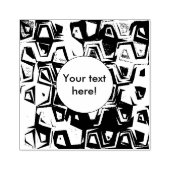 Kleurige gaten textuur rubberstempel (Afrduk)