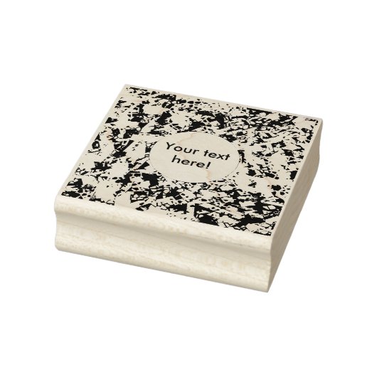 Kleurige gaten textuur rubberstempel (Stempel)