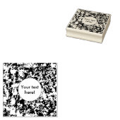 Kleurige gaten textuur rubberstempel (Gestempeld)