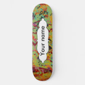 Kleurige gaten textuur skateboard (Voorkant)