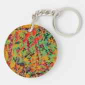 Kleurige gaten textuur sleutelhanger (Achterkant)