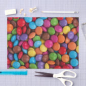 Kleurige knop snoep grappig tissuepapier (Craft)