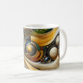 Kleurige koffiemok (Voorkant rechts)