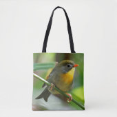 Kleurige Leiothrix / Pekinglijsterg zangvogel Tote Bag (Voorkant)