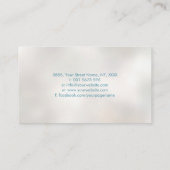 Kleurige Maan Levensboom Visitekaartje (Achterkant)