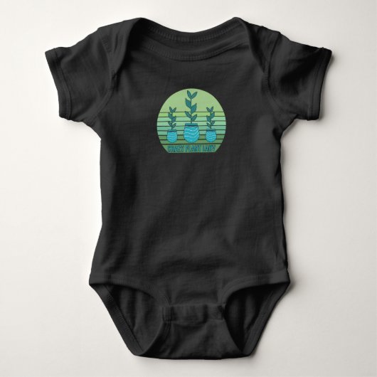 Kleurige Plantendame Romper (Voorkant)