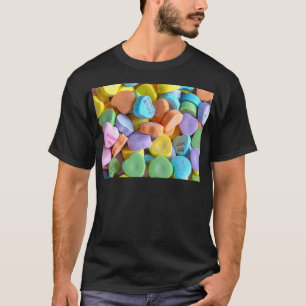 Kleurige Snoep Harten T-shirt