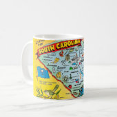 Kleurige South Carolina mok (Voorkant links)