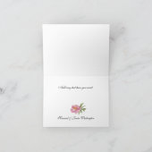 Kleurige Waterverf Florale Bedankkaart (Binnen)