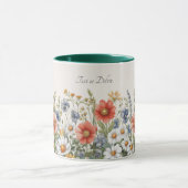 Kleurige Wilde Bloemen Mok (Midden)