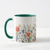 Kleurige Wilde Bloemen Mok (Links)