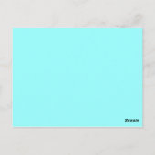 kleurijblauw briefkaart (Achterkant)