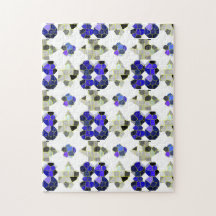Kleurillustratie Fancy vormen, grijs en blauw