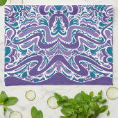 Kleurillustraties bewerken theedoek (Gevouwen)