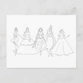 kleuring feestdagenkaart (Voorkant)