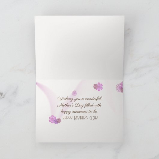 Kleuring van moeder en dochter kaart (Binnen)