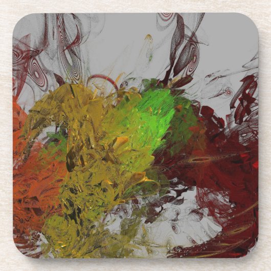 Kleurinvasie Bier Onderzetter (Voorkant)