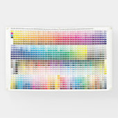 kleurkaart spandoek (Horizontaal)