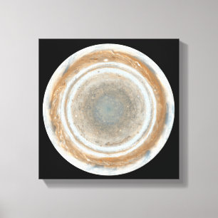 Kleurkaart van Jupiter Canvas Afdruk