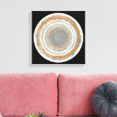 Kleurkaart van Jupiter Canvas Afdruk (Insitu (Woonkamer))
