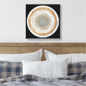 Kleurkaart van Jupiter Canvas Afdruk (Insitu (Slaapkamer))