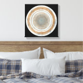 Kleurkaart van Jupiter Canvas Afdruk (Insitu (Slaapkamer))