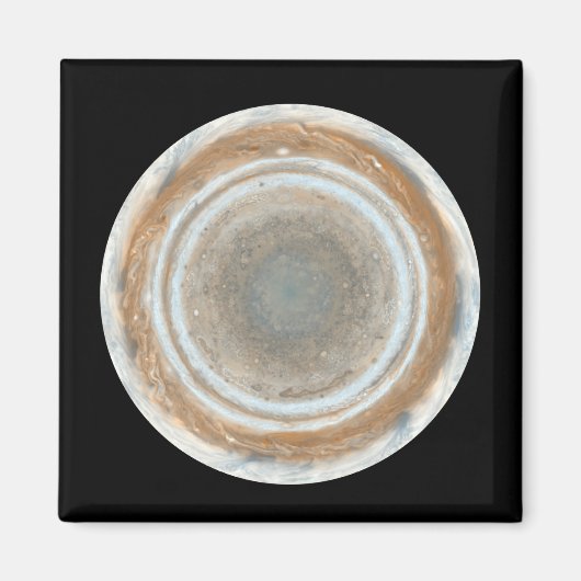 Kleurkaart van Jupiter Magneet (Voorkant)
