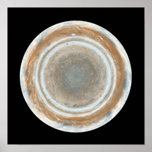 Kleurkaart van Jupiter Poster