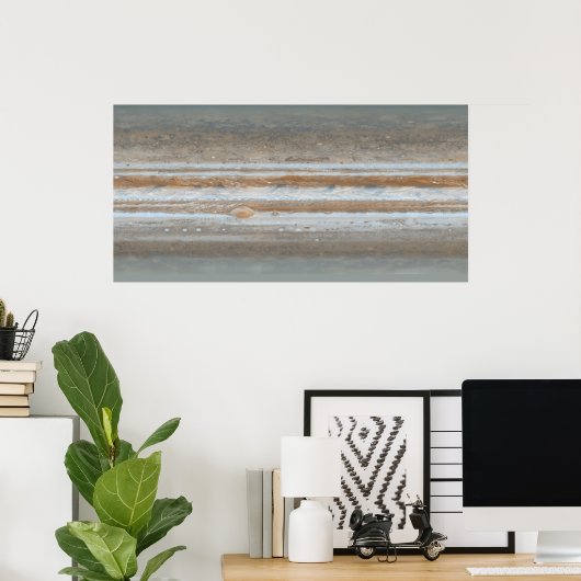 Kleurkaart van Jupiter Poster (Thuiskantoor)