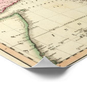 Kleurkaart voor Aziatische handbediende Poster (Hoek)