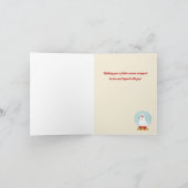 KLEURKAART VOOR DE FEESTdagen Kaart (Binnen)