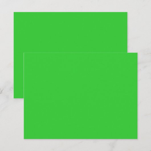 kleurkalk groen briefkaart (Voorkant / Achterkant)