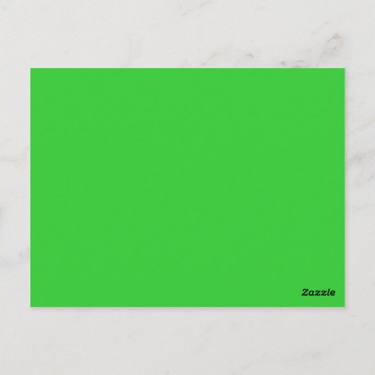 kleurkalk groen briefkaart (Achterkant)