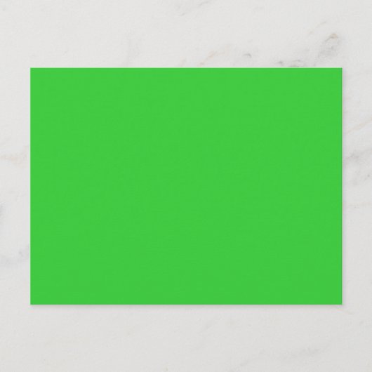 kleurkalk groen briefkaart (Voorkant)