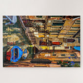 Kleurkanaal in Venetië Legpuzzel (Horizontaal)