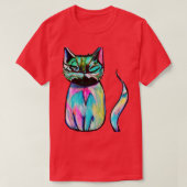 kleurkat t-shirt (Design voorkant)