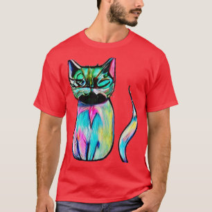 kleurkat t-shirt