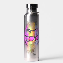 Kleurkat zonnebril waterfles