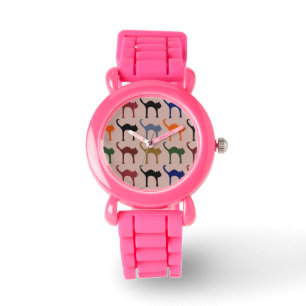 kleurkaturen horloge