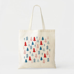Kleurkerstbomen Tote Bag